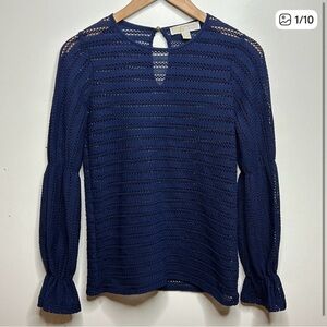Michael Kors *size L* Navy Blue Knit Sweater